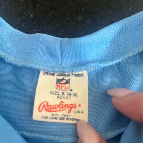 Vintage Houston Oilers Earl Campbell #34 Jersey Mens Size 34-36 Rawlings - Picture 8 of 9